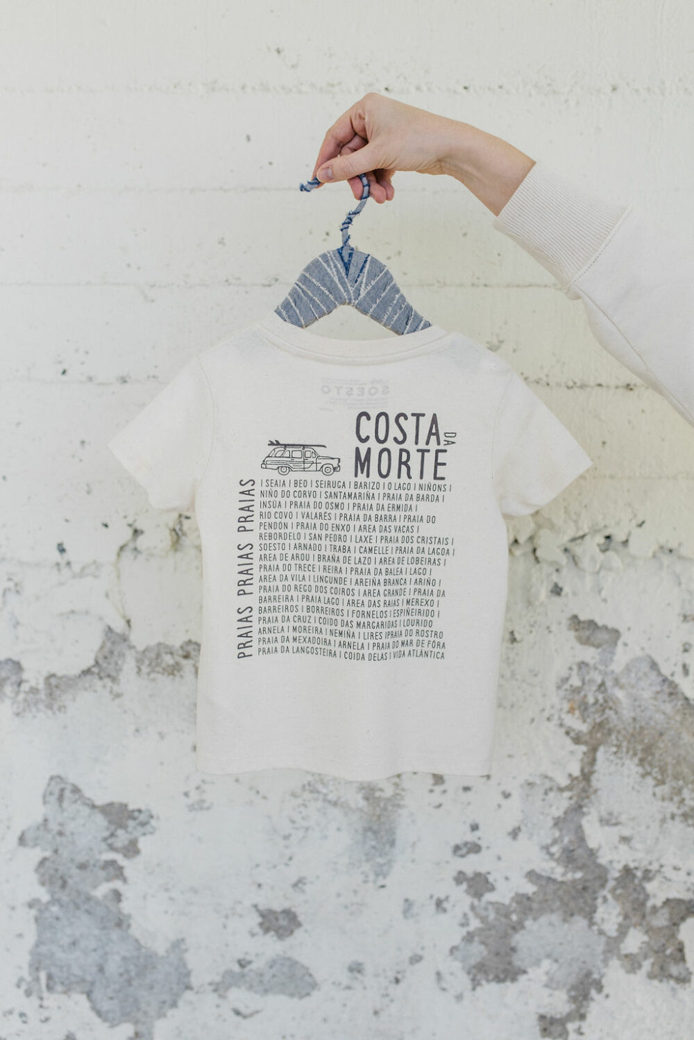 Camiseta orgánica infantil. Moda gallega